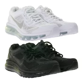   NIKE Air Max 2013 gyerek'' edzőcipő edző cipő for gyerek és gyerek  Air Cushioning 555426 in fehér/ezüst vagy fekete Méret: 38