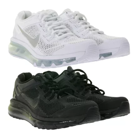 NIKE Air Max 2013 gyerek'' edzőcipő edző cipő for gyerek és gyerek  Air Cushioning 555426 in fehér/ezüst vagy fekete Méret: 38