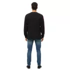 RE:fedett X Studio Canal Evil Dead 2 vagy Halloween férfi hosszú-Sleeved Ing  Movie Print, pamut hosszú-újj pulóver, fekete Méret: XL