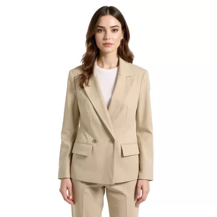 stílusos női estélyi blézer, autumn blézer, business blézer, pamut blézer in khaki vagy mint Méret: 38