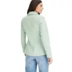 stílusos női estélyi blézer, autumn blézer, business blézer, pamut blézer in khaki vagy mint Méret: 42