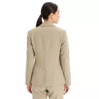 stílusos női estélyi blézer, autumn blézer, business blézer, pamut blézer in khaki vagy mint Méret: 46
