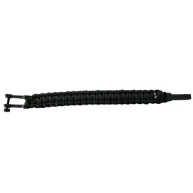   I-BRACE Paracord Karkötő, Survival Rope Braided Karkötő Made of Tear-ellenálló Parachute bézs Méret: M