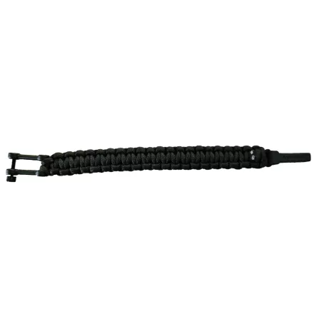 I-BRACE Paracord karkötő, Túlélő kötél Fonott karkötő Szakadásálló ejtőernyős zsinórból Bézs Méret:M