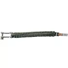 I-BRACE Paracord Karkötő, Survival Rope Braided  Tear-ellenálló Parachute Cord, zöld Méret: S