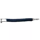 I-BRACE Paracord Karkötő, Survival Rope Braided Karkötő Made of Tear-ellenálló Parachute Cord 550 IB1027 kék Méret: S