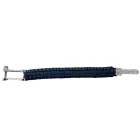 I-BRACE Paracord Karkötő, Survival Rope Braided Karkötő Made of Tear-ellenálló Parachute Cord 550 IB1027 kék Méret: S