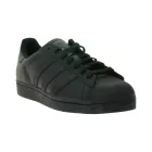 adidas Superstar Unisex férfi női edzőcipő edző cipő  Iconic kagyló Toe Design, ódi bőr alacsony-Top edzőcipő edző cipő EG4957 fekete Méret: 37_1_3