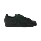 adidas Superstar Unisex férfi női edzőcipő edző cipő  Iconic kagyló Toe Design, ódi bőr alacsony-Top edzőcipő edző cipő EG4957 fekete Méret: 37_1_3