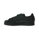 adidas Superstar Unisex férfi női edzőcipő edző cipő  Iconic kagyló Toe Design, ódi bőr alacsony-Top edzőcipő edző cipő EG4957 fekete Méret: 37_1_3