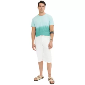   trendi férfi farmer bermuda rövidnadrág Sort Rövidnadrág  dekoratív Stitching, pamut Nadrág 928796 fehér Méret: 48