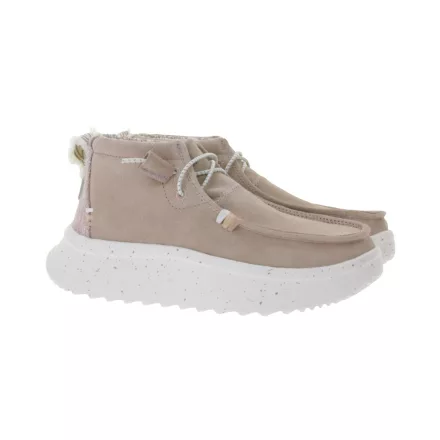 HEY DUDE Wendy Peak női Slip-On Moccasin-stílus boka csizma cipő  levehető Footbed és ódi bőr 40411-684 Antique rózsaszín Méret: 35