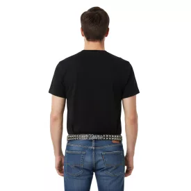   MISFITS Punk szíj Öv for férfi és női in a Studded koponya Design, fekete Méret: N