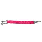 I-BRACE Paracord Karkötő, Survival Rope Braided into a Karkötő Made of Tear-ellenálló Parachute Cord, rózsaszín Méret: S