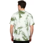 RE:fedett X NFL férfi póló  zöld Bay Packers Logo Print, pamut kerek nyakú in szürke vagy Tie-Dye zöld/fehér Méret: S