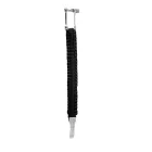 I-BRACE Paracord karkötő, túlélő kötélből font karkötő szakadásálló ejtőernyős zsinórból 550 Cord IB-1017 Fekete Méret:S