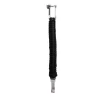 I-BRACE Paracord karkötő, túlélő kötélből font karkötő szakadásálló ejtőernyős zsinórból 550 Cord IB-1017 Fekete Méret:S