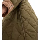 2 az 1-ben Kabát, Női kabát, Kismama viselet, Terhességi dzseki, Átmeneti kabát, Kék/Piros/Beige kockás vagy 936631 Zöld Méret:38