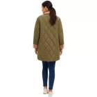 2 az 1-ben Kabát, Női kabát, Kismama viselet, Terhességi dzseki, Átmeneti kabát, Kék/Piros/Beige kockás vagy 936631 Zöld Méret:38