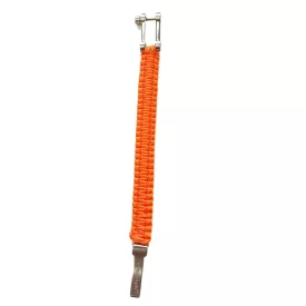   I-BRACE Paracord Karkötő Survival Cord Karkötő szőtt  Tear-ellenálló 550 Parachute Cord IB1007 narancssárga Méret: M