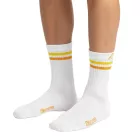 3 pár Kappa Tennis Zokni, pamut Zokni  Kappa Logo, Everyday Zokni, 371F4ZW A01 fehér Méret: 39_42
