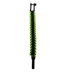   I-BRACE Paracord Karkötő Survival Cord Karkötő szőtt  Tear-ellenálló 550 Parachute Cord IB1010 fekete/zöld Méret: M