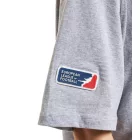 European League of Football Helvetic Guards férfi póló nyomtatott Fanwear in szürke, piros, vagy fekete Méret: XXL
