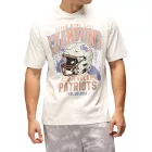 RE:fedett X NFL új England Patriots férfi póló  Various Prints, pamut Ing, fehér, kék, szürke, Multicolored Méret: L