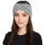 ZWILLINGSHERZ kötött Headband  gyapjú, Chunky kötött Headwear, Winter Headband, kiegészítő, 8007 világos szürke Méret: N