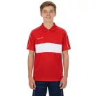 PENALTY Polo Matis Jr gyerek polo Ing made of quick-drying DRY ON anyag. sport Ing 310703-4300 piros/fehér Méret: 10_12