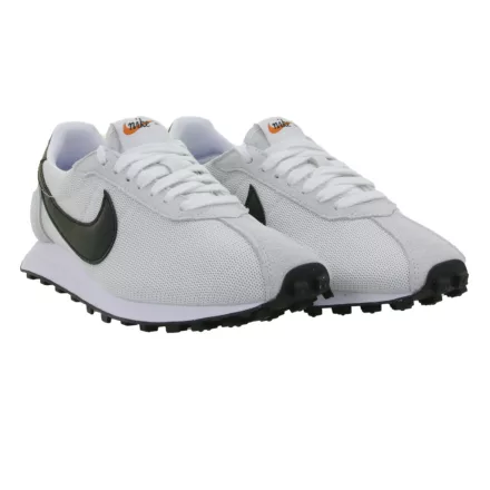 NIKE LD-1000 Női alacsony szárú sneakerek, retró stílusú futócipők valódi bőrrel, HF3227, 100-as méret, Fehér/Szürke Méret:37_1_2