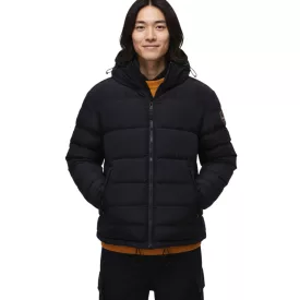   NAPAPIJRI Terez Puffer Férfi Steppelt Kabát THERMOFIBRE szigeteléssel Téli Kabát Puffer Kabát NP0A88TG9411 Fekete Méret:XL
