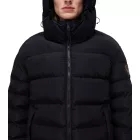 NAPAPIJRI Terez Puffer Férfi Steppelt Kabát THERMOFIBRE szigeteléssel Téli Kabát Puffer Kabát NP0A88TG9411 Fekete Méret:XL