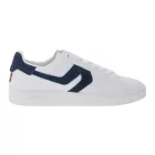 LEVI''S Swift női & férfi alkalmi edzőcipő edző cipő, bőr Overlay Look, fűző-Up Cipő 235658-846 fehér/Navy vagy fehér/szürke Méret: 41