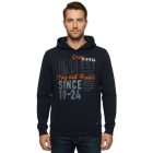 FQ1924 Erik férfi pulóver pulóver pamut pulóver  Embroidery 21900544-ME 194011 kék Méret: L