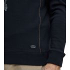 FQ1924 Erik férfi pulóver pulóver pamut pulóver  Embroidery 21900544-ME 194011 kék Méret: L