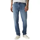 LEVI''S 511 vékony-Fit férfi Farmer, vékony farmer Nadrág, pamut Nadrág 04511-6106 "Med Indigo - Worn In Optom" - kék Méret: W28_L32