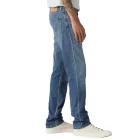 LEVI''S 511 vékony-Fit férfi Farmer, vékony farmer Nadrág, pamut Nadrág 04511-6106 "Med Indigo - Worn In Optom" - kék Méret: W28_L32