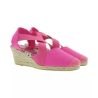 Citywalk magastalpú cipő női teli szandál  Elastic szíj cipő Sandalette 11007623 rózsaszín vagy 89353835 sötét kék Méret: 36