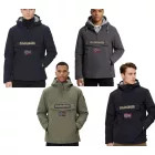 NAPAPIJRI Rainforest zseb 2 víz-Repellent Anorak dzseki kabát Kabát Winter dzseki kabát Kabát fekete, sötét kék, sötét szürke, vagy Khaki Méret: M
