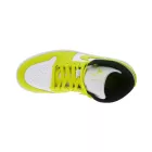NIKE Air Jordan 1 Mid női edzőcipő edző cipő ódi bőr Mid-Top edzőcipő edző cipő BQ6472 in fehér/sárga, fehér/zöld, vagy bézs/fehér Méret: 36_1_2