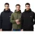 NAPAPIJRI A-Biois légáteresztő softshell dzseki férfiaknak - átmeneti dzseki kapucnival - Fekete, Khaki vagy Sötétkék Méret:XXL