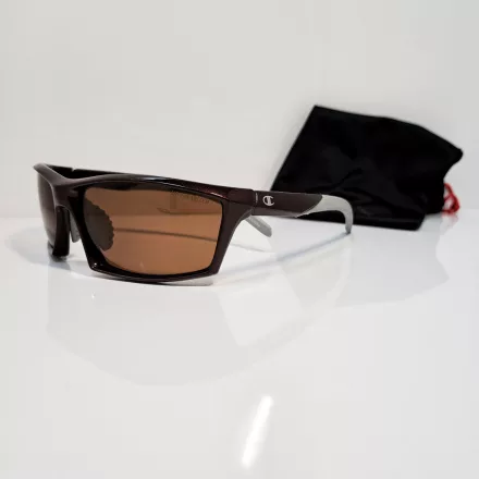 Champion Sport napszemüveg for férfi, polarizált sport szemüvegkeret, Vacation szemüvegkeret CU514204 barna/bordó-piros-szürke Méret: N