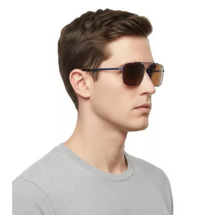 Champion Férfi Napszemüveg, Aviator Stílusú, Alkalmi Napszemüveg, Nyaraló Napszemüveg, Szűrő kategória 4, CU515204, Barna/Kék Méret:N