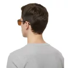 Champion Férfi Napszemüveg, Aviator Stílusú, Alkalmi Napszemüveg, Nyaraló Napszemüveg, Szűrő kategória 4, CU515204, Barna/Kék Méret:N