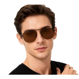   Champion Férfi Napszemüveg, Alkalmi Szemüveg, Tükrös Napszemüveg, Polarizált, 4. kategória, CU515104 Barna Méret:N