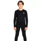 odlo gyerek'' Thermal Ing  ZeroScent Technology, hosszú-Sleeved funkcionális Ing 10459 1500 fekete Méret: 104