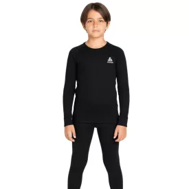   odlo gyerek'' Thermal Ing  ZeroScent Technology, hosszú-Sleeved funkcionális Ing 10459 1500 fekete Méret: 116