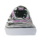 VANS Authentic Gyerek zebra mintás vászon sneakerek, fűzős cipők rózsaszín logóval, tinilányoknak Zebra Daze VN0A4UH3BMA1 Fekete/Fehér Méret:35