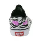 VANS Authentic Gyerek zebra mintás vászon sneakerek, fűzős cipők rózsaszín logóval, tinilányoknak Zebra Daze VN0A4UH3BMA1 Fekete/Fehér Méret:35